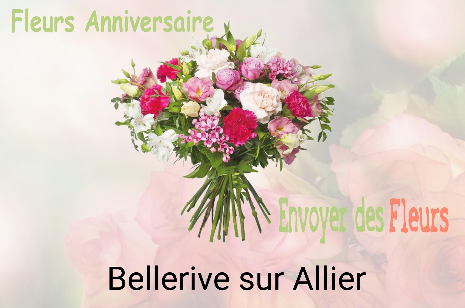 Bouquet de fleurs d’anniversaire livré à Bellerive-sur-Allier