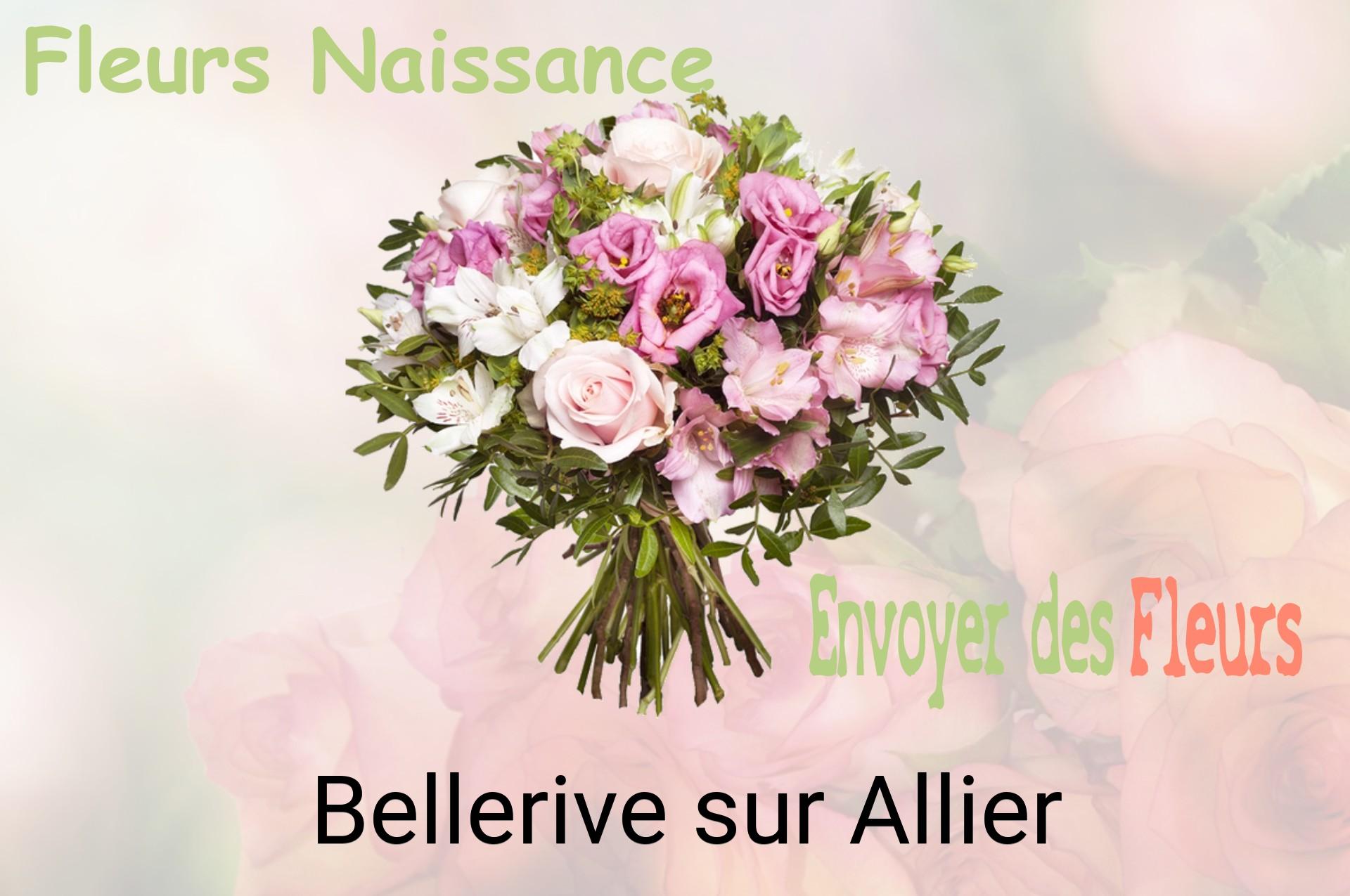 Bouquet de fleurs de naissance livré à Bellerive-sur-Allier